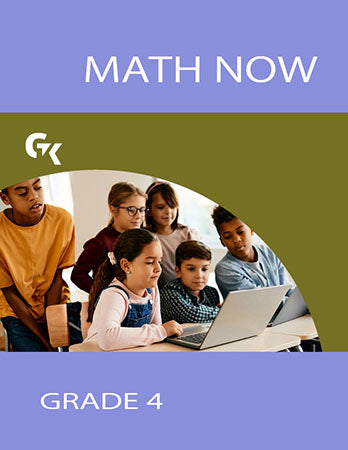 image of Math Now Grade 4 Math Workbooks - GTK Press
