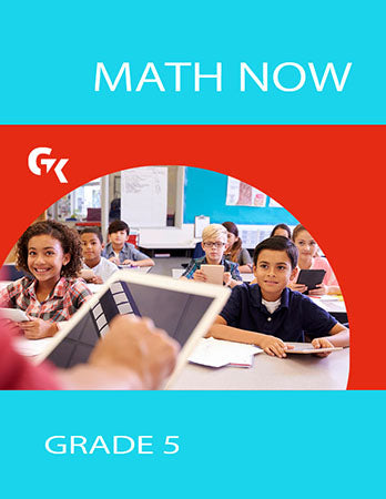 image of Math Now Grade 5, Math Workbooks - GTK Press