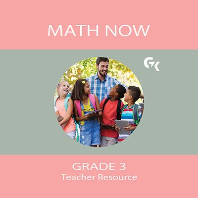 image of Math Now Grade 3 Teacher Resource - GTK Press Educational Resources Canada