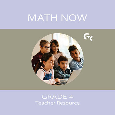 image of Math Now Grade 4 Teacher Resource GTK Press