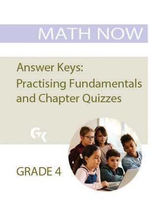 Math Now Grade 4 Practising Fundamentals Answer Keys