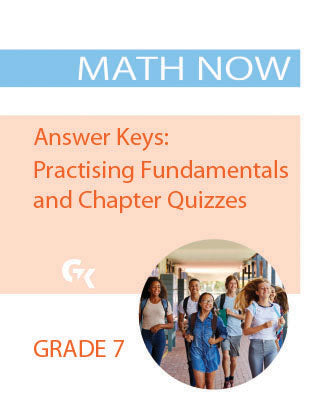 Math Now Grade 7 Practising Fundamentals Answer Keys