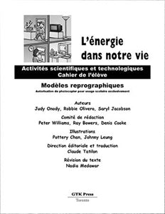 L'energie dans notre vie - Modeles reprographiques*